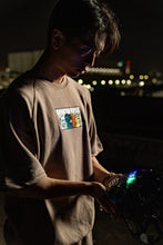 画像をギャラリービューアに読み込む, Over Sized HalfSleeve Sweat(Four Knights)